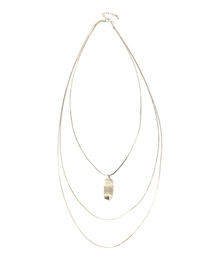 Discoat Parisien | 3連ワイドハネロングネックレス(ネックレス)