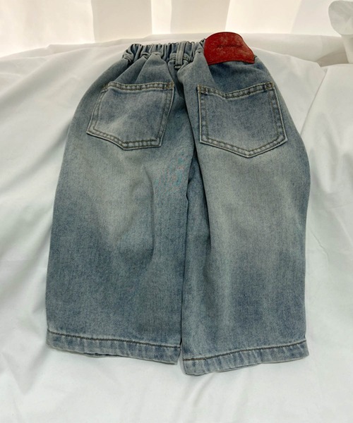 aimoha(アイモハ)の「【aimoha-KIDS-】ダメージ加工キッズデニムパンツ(デニムパンツ・キッズ・ブルー・110/120/130/90/100)」の6枚目の写真