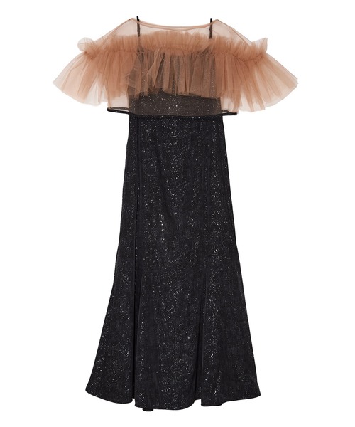 Leja（レジャ）の「【LEJA】チュールフリルボレロペイントマーメイド