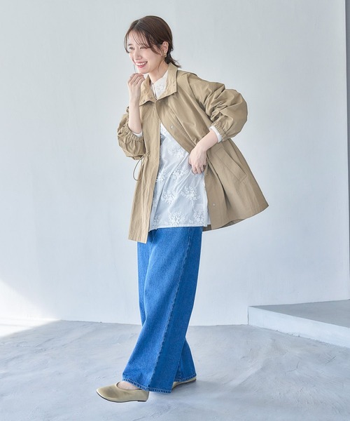 studio CLIP（スタディオクリップ）の「アソートレースシャツ（シャツ/ブラウス・レディース・スモーク/アイボリー/オフホワイト・FREE）」の7枚目の写真