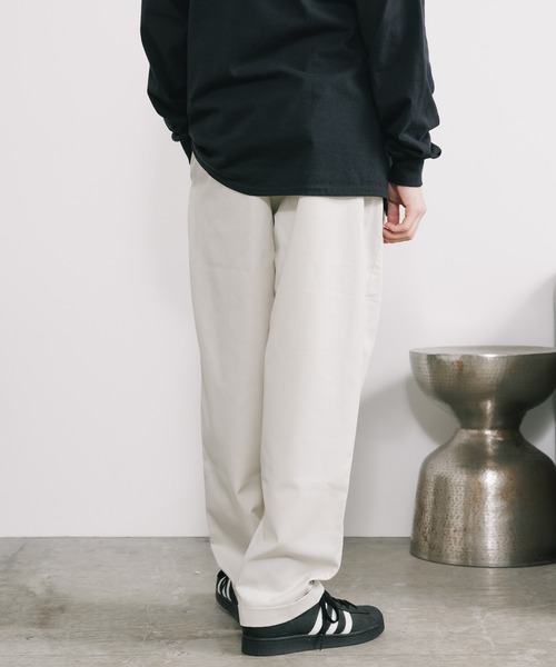 Gramicci（グラミチ）の「【日本限定モデル】Gramicci/グラミチ T/C TWILL TUCK TAPERED PANT テーパードパンツ 2026年春夏（チノパンツ・メンズ・ベージュ/ホワイト/ブラック/チャコール/ダークブラウン・S/XL/L/M）」の7枚目の写真