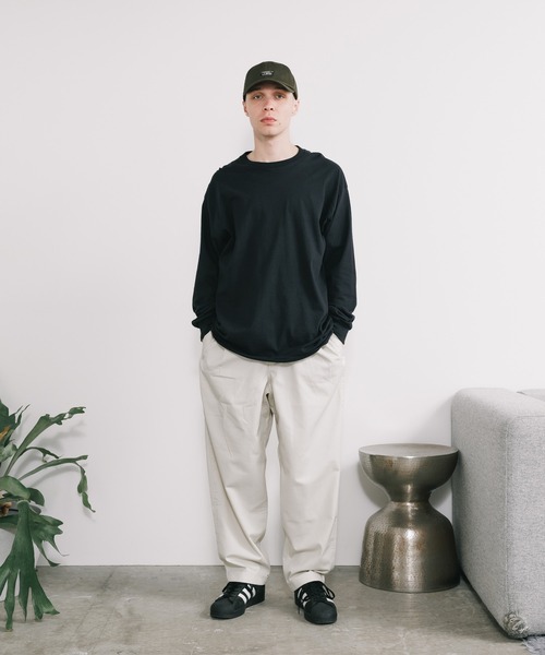 Gramicci（グラミチ）の「【日本限定モデル】Gramicci/グラミチ T/C TWILL TUCK TAPERED PANT テーパードパンツ 2026年春夏（チノパンツ・メンズ・ベージュ/ホワイト/ブラック/チャコール/ダークブラウン・S/XL/L/M）」の9枚目の写真