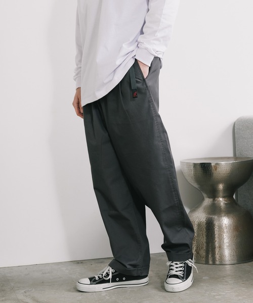 Gramicci（グラミチ）の「【日本限定モデル】Gramicci/グラミチ T/C TWILL TUCK TAPERED PANT テーパードパンツ 2026年春夏（チノパンツ・メンズ・ベージュ/ホワイト/ブラック/チャコール/ダークブラウン・S/XL/L/M）」の18枚目の写真