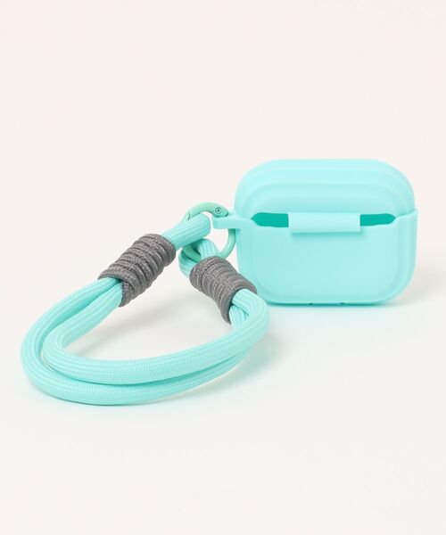 Fun & Daily(ファンアンドデイリー)の「カラーストラップ&シリコンケース AirPods Pro 2 第2世代(ヘッドフォン/イヤホン・レディース・ベージュ/イエロー/ミント/ピンク・FREE)」の7枚目の写真
