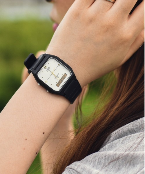 CASIO(カシオ)の「【RS】【CASIO(カシオ)】アナデジ 腕時計(アナログ腕時計・メンズ・ブラウン/シルバー/ブラック・FREE)」の1枚目の写真