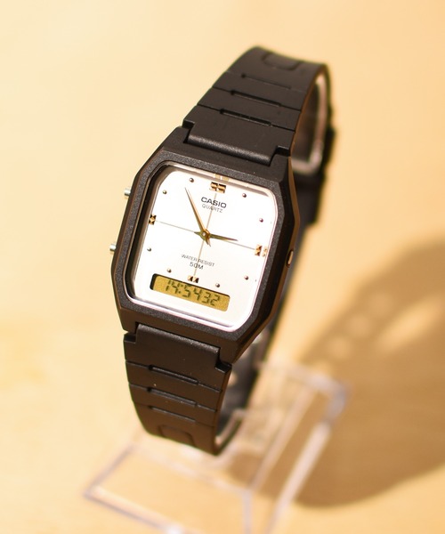CASIO(カシオ)の「【RS】【CASIO(カシオ)】アナデジ 腕時計(アナログ腕時計・メンズ・ブラウン/シルバー/ブラック・FREE)」の5枚目の写真