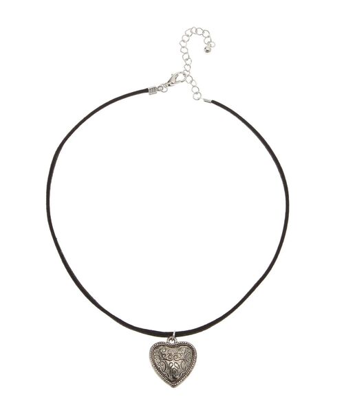 jouetie（ジュエティ）の「ヴィンテージライクハートコードチョーカー（チョーカー・レディース・シルバー/ゴールド・FREE）」の2枚目の写真