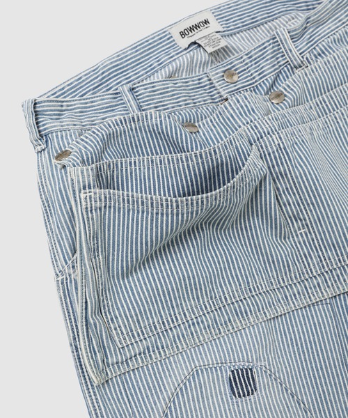 BOW WOW(バウワウ)の「HICKORY PAINTER PANTS with SEPARATE APRON(その他パンツ・メンズ・ストライプ・L/XL)」の6枚目の写真