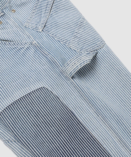 BOW WOW(バウワウ)の「HICKORY PAINTER PANTS with SEPARATE APRON(その他パンツ・メンズ・ストライプ・L/XL)」の13枚目の写真