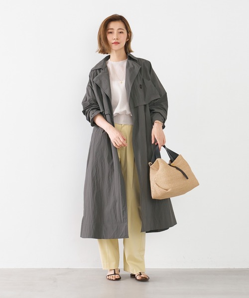 ギャザーニットプルオーバー