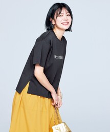 UNFILO | BEAUTY FORM-Tコットン ロゴ半袖T(Tシャツ/カットソー)