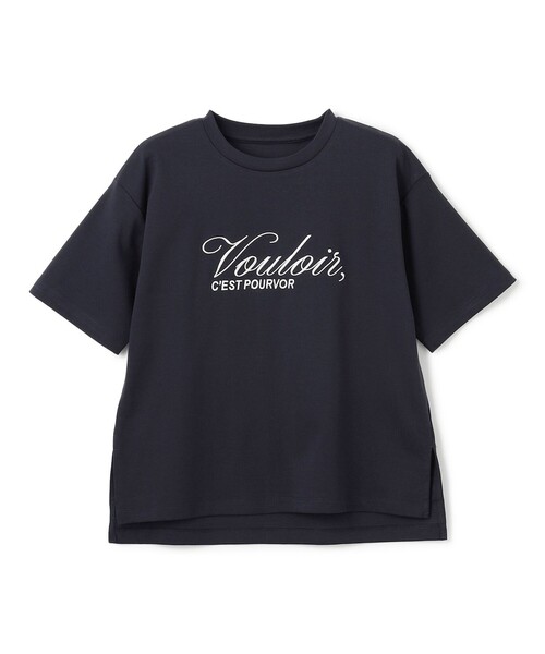 UNFILO(アンフィーロ)の「BEAUTY FORM-Tコットン ロゴ半袖T(Tシャツ/カットソー・レディース・ベージュ系1/ホワイト系1/ネイビー系1/グレー系1/ライトグレー系1/ピンク系1/ダークブラウン系1/ピンク系2/ホワイト系2/グレー系3・LARGE/MEDIUM/SMALL)」の17枚目の写真