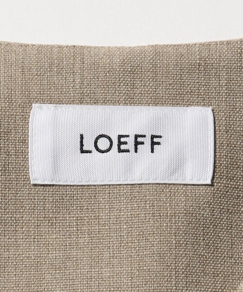 LOEFF(ロエフ)の「<LOEFF>ホップサック ベスト(ベスト・レディース・ブラック/ベージュ・FREE)」の22枚目の写真