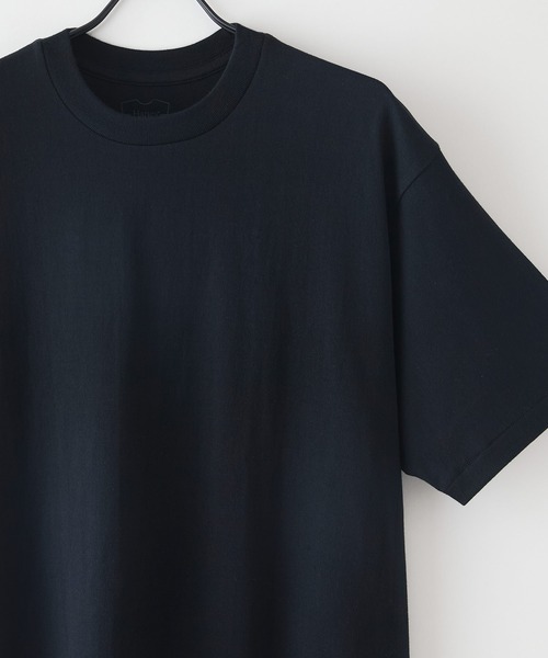HANES(ヘインズ)の「【HANES/ヘインズ】【7.0oz 究極の先染め黒】KURO クルーネックT ビッグシルエット キングサイズ 丸胴・タグレス(Tシャツ/カットソー・メンズ・ブラック・XX-LARGE)」の11枚目の写真