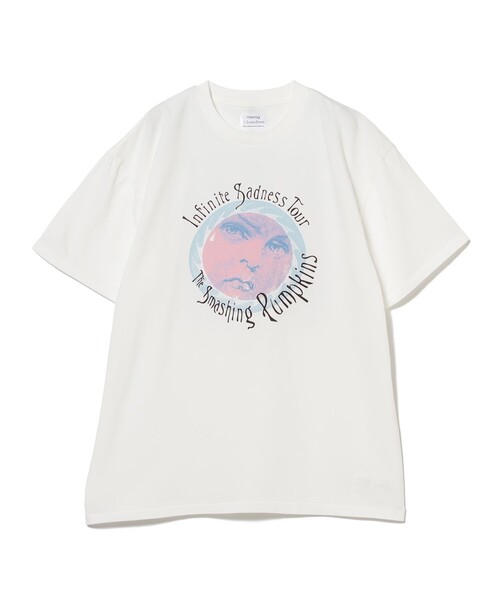 Insonnia PROJECTS(インソニアプロジェクト)の「Insonnia Projects / The Smashing Pumpkins プリント Tシャツ ②(Tシャツ/カットソー・メンズ・ホワイト・2/1/3)」の1枚目の写真