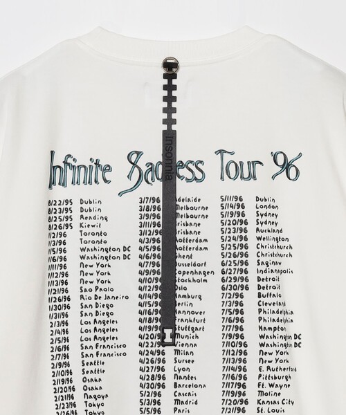 Insonnia PROJECTS(インソニアプロジェクト)の「Insonnia Projects / The Smashing Pumpkins プリント Tシャツ ②(Tシャツ/カットソー・メンズ・ホワイト・2/1/3)」の5枚目の写真