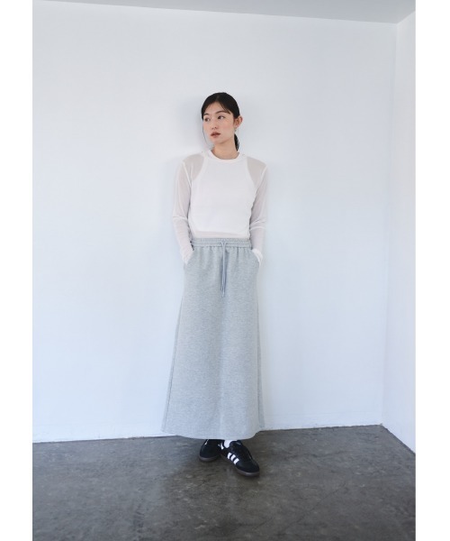 FMiBL（ファミル）の「パワーネットクルーネックシアートップス（Tシャツ/カットソー・レディース・ホワイト/ブラック/ピンク・FREE）」の17枚目の写真