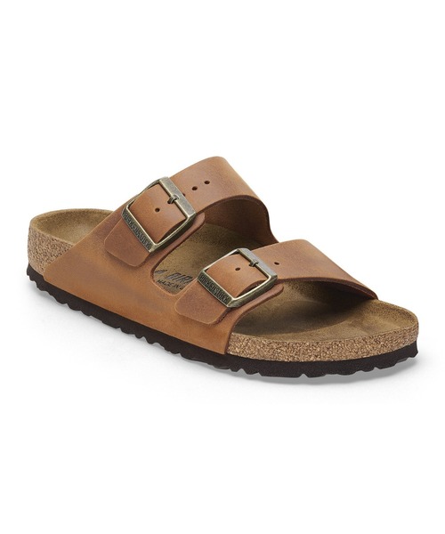 BIRKENSTOCK(ビルケンシュトック)の「【公式】ビルケンシュトック Arizona/アリゾナ オイルドナチュラルレザー(サンダル・メンズ・ブラウン系その他・27cm【レギュラー幅】/25cm【ナロー幅】/24.5cm【ナロー幅】/24cm【ナロー幅】/23cm【ナロー幅】/22.5cm【ナロー幅】)」の1枚目の写真
