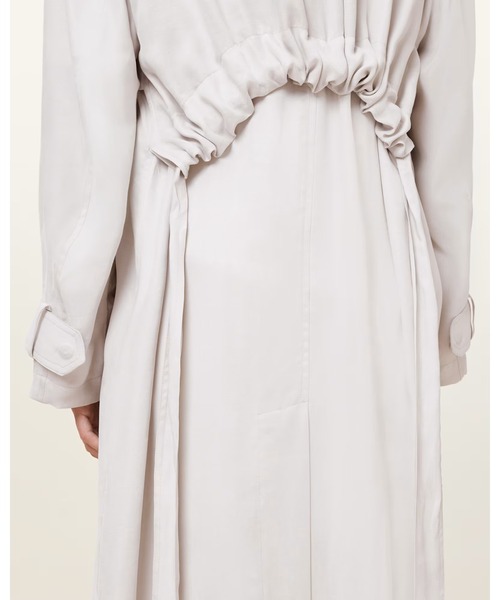 ALLSAINTS(オールセインツ)の「LINNIE LIGHTWEIGHT TRENCH COAT | LINNIE ライトウェイト トレンチ コート(トレンチコート・レディース・ホワイト系その他・S/M)」の5枚目の写真