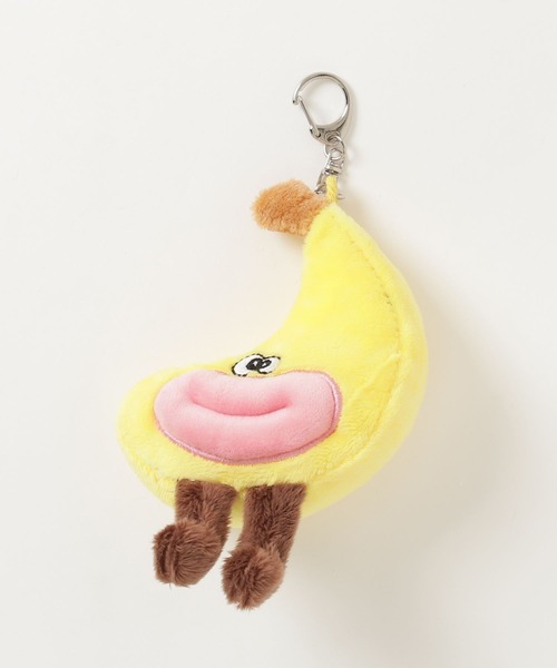 セール】3B43 フルーツ 野菜 ぬいぐるみ 唇マスコットキーホルダー