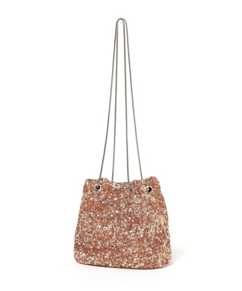 LAKOLE（ラコレ）の「スパンコール巾着ショルダーバッグ3 / 291939（ショルダーバッグ・レディース・ブラック/ピンク系その他/シルバー・FREE）」の17枚目の写真