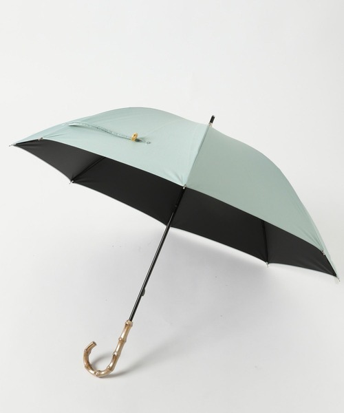 A part by（アパートバイ）の「バンブーハンドルシャコウガサ（長傘・レディース・グレー/アイボリー/ライトベージュ/ブルー系その他2・FREE）」の13枚目の写真