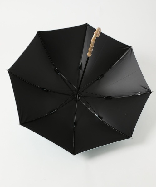 A part by（アパートバイ）の「バンブーハンドルシャコウガサ（長傘・レディース・グレー/アイボリー/ライトベージュ/ブルー系その他2・FREE）」の17枚目の写真