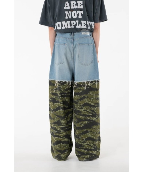 DISCOVERED（ディスカバード）の「DISCOVERED LAYERED ARMY DENIM PANTS（デニムパンツ・メンズ・その他1/その他2/その他3/その他4・1/3）」の9枚目の写真