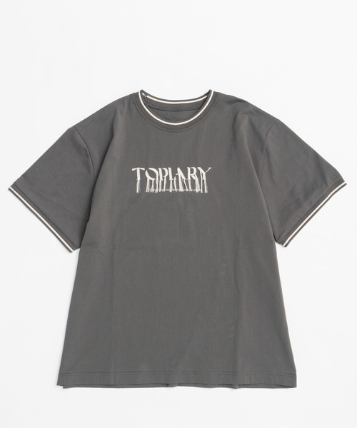 MAISON SPECIAL tシャツ Fringe Lace Crew Neck Tops/フリンジ