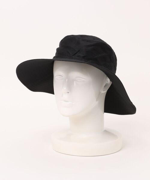 セール】KIJIMA TAKAYUKI LINEN RAYON WIDE BRIM BUCKET HAT W