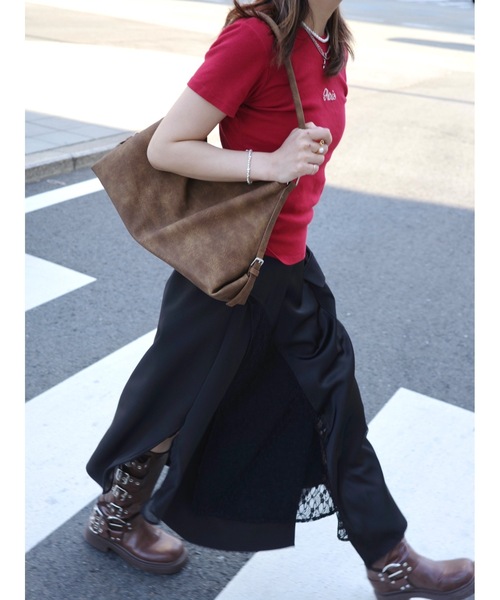 JUMELLE（ジュメロ）の「lace layered skirt（スカート・レディース・ブラック/アイボリー・FREE）」の13枚目の写真