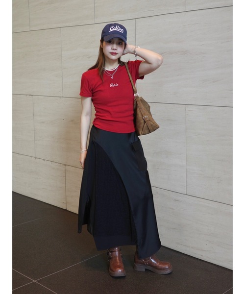 JUMELLE（ジュメロ）の「lace layered skirt（スカート・レディース・ブラック/アイボリー・FREE）」の20枚目の写真