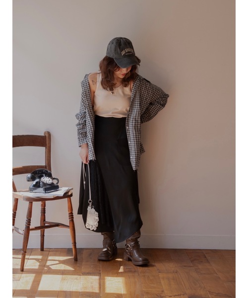 JUMELLE（ジュメロ）の「lace layered skirt（スカート・レディース・ブラック/アイボリー・FREE）」の22枚目の写真