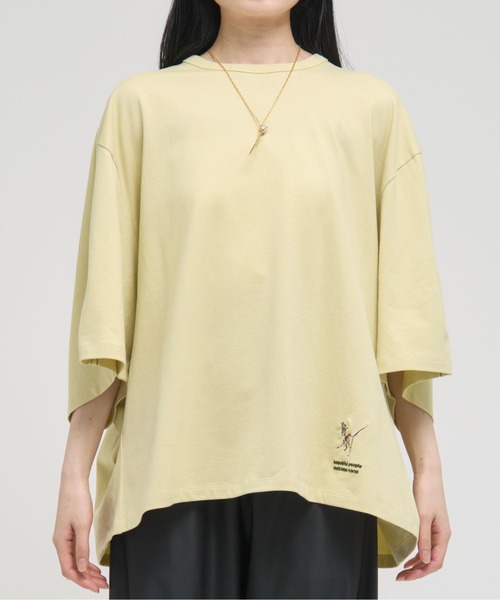 beautiful people カットソー　新品 beautiful people/ビューティフルピープル】60/3 jersey T-REX