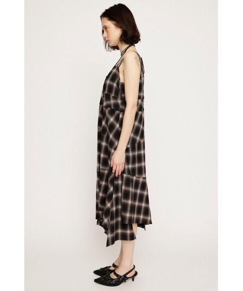 ワンピース SLY ASYMMETRY HEM CHECK OP SLY（スライ）の「ASYMMETRY HEM CHECK OP アシンメトリー ヘム
