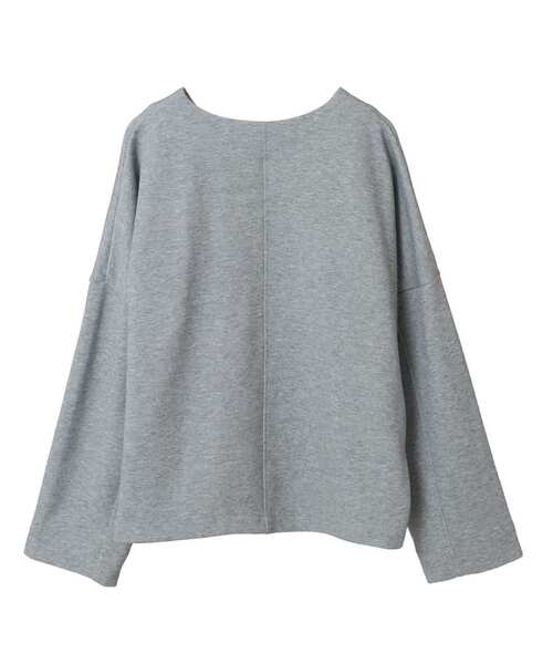 LOGEMENT DE CLAIRE(ロジュモンドクレール)の「ラウンドネックカットカーディガン(カーディガン/ボレロ・レディース・ブラック/杢グレー/オフホワイト・FREE)」の12枚目の写真