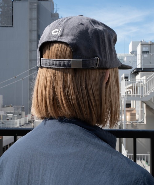 elldu(エルドゥ)の「【別注】<新色追加!>「elldu/エルドゥ」 アップリキャップ ユニセックス(キャップ・レディース・バーガンディー/グリーン/ブラウン/ブラック/ベージュ/ネイビー/グレー/ホワイト×ブルー/ブルーグレー/ホワイト・FREE)」の14枚目の写真