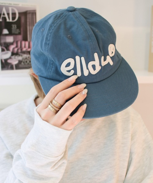 elldu(エルドゥ)の「【別注】<新色追加!>「elldu/エルドゥ」 アップリキャップ ユニセックス(キャップ・レディース・バーガンディー/グリーン/ブラウン/ブラック/ベージュ/ネイビー/グレー/ホワイト×ブルー/ブルーグレー/ホワイト・FREE)」の21枚目の写真