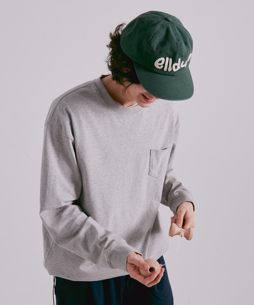 elldu（エルドゥ）の「「elldu/エルドゥ」 アップリキャップ ユニセックス（キャップ・レディース・バーガンディー/グリーン/ブラウン/ブラック/ベージュ/ネイビー/グレー/ホワイト×ブルー/ブルーグレー/ホワイト・FREE）」の20枚目の写真