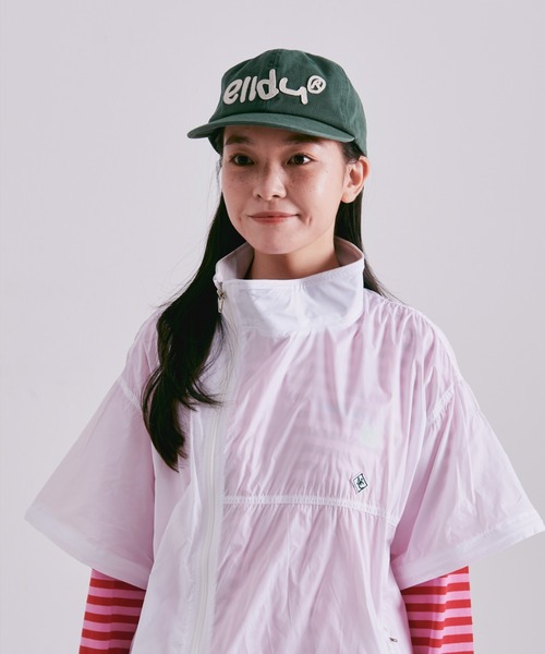 ELLDU ■ Eldu Applique キャップ elldu エルドゥ elldu applique-ap - Burgundy | 帽子 | CAViAR