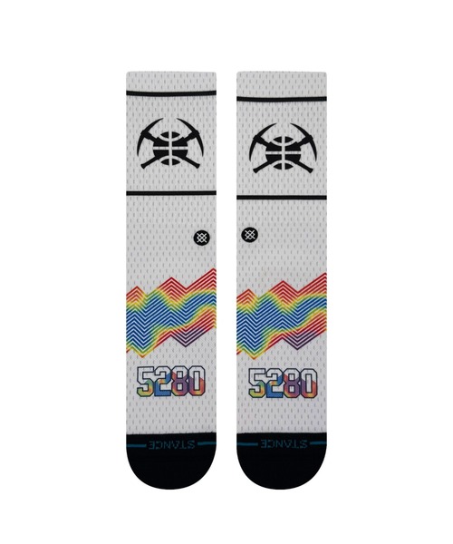 STANCE(スタンス)の「STANCE DEN CE25(スタンス デンバー・ナゲッツ シティ・エディション 2025)(ソックス/靴下・メンズ・マルチ・LARGE)」の2枚目の写真