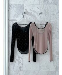 EATME | ラインストーンシアーTOP(Tシャツ/カットソー)