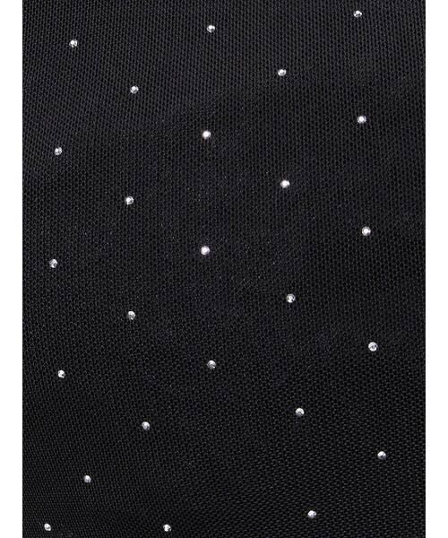 EATME（イートミー）の「ラインストーンシアーTOP（Tシャツ/カットソー・レディース・ベージュ/ブラック・FREE）」の20枚目の写真