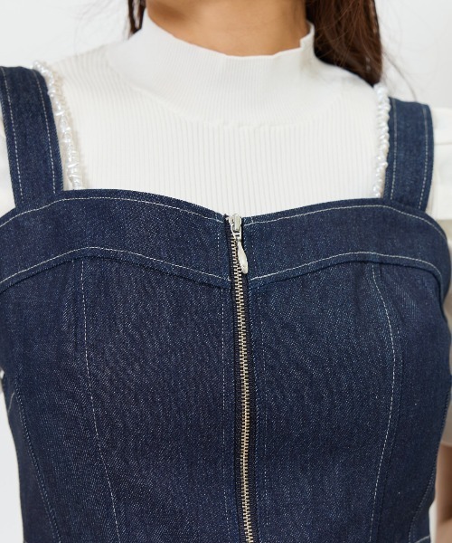大人カジュアルを格上げ♡【CHANEL】ウォッシュドデニム ジャケット - ウォッシュド デニム、ブルー — ファッション