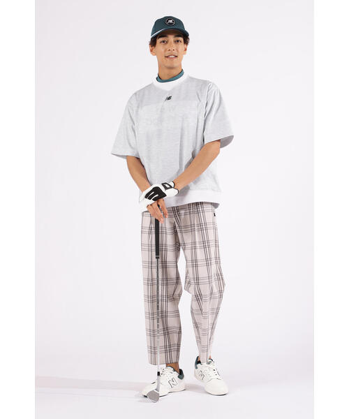 New Balance Golf(ニューバランスゴルフ)の「【new balance golf】スウェット ハーフスリーブ クルーネック ポロシャツ (MENS)(スウェット・メンズ・ホワイト系その他/ブラック/ライトカーキ・MEDIUM/LARGE/XX-LARGE/X-LARGE)」の13枚目の写真