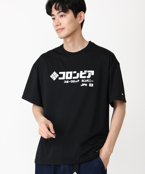 ダートショートスリーブTシャツ Columbia tシャツ / ナビダッドビュートグラフィックショート