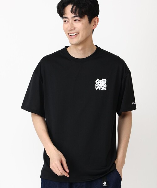 ダートショートスリーブTシャツ Columbia tシャツ / ナビダッドビュートグラフィックショート