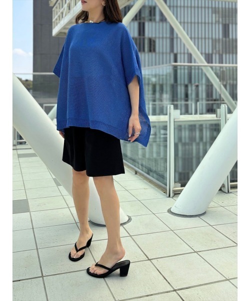 Day and Grade（デイアンドグレイド）の「ホールガーメントニット / 手洗い可・ストレッチ（ニット/セーター・レディース・レッド/グレイッシュベージュ/ブルー/チャコールグレー・FREE）」の18枚目の写真