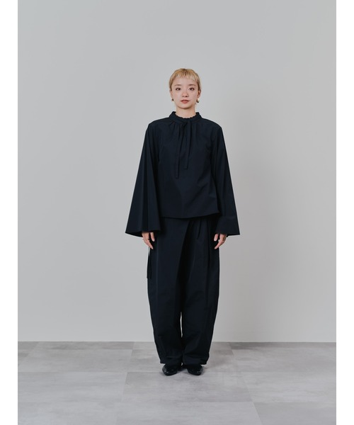 セール】ボータイ2WAYスリーブブラウス（シャツ/ブラウス