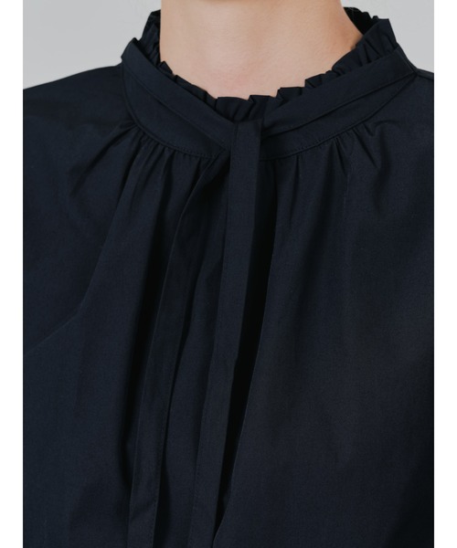 DOLLUPOOPS（ドールアップウップス）の「ボータイ2WAYスリーブブラウス（シャツ/ブラウス・レディース・ブラック/オフホワイト・38）」の21枚目の写真